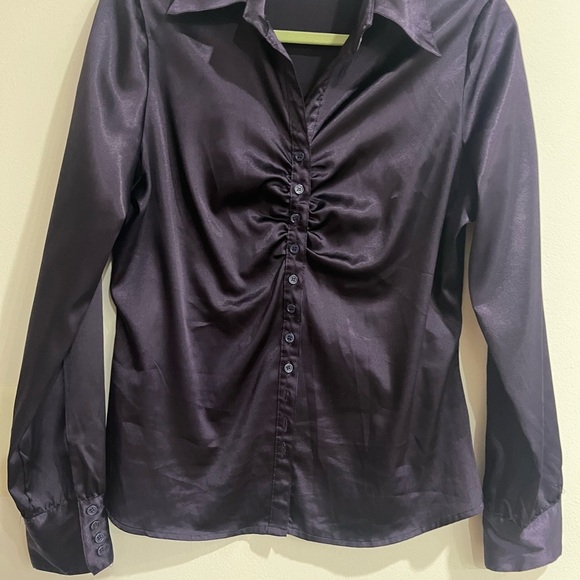 Apt9 stretch top L dark purple - Picture 3 of 3